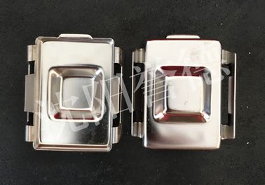 Китай Нержавеющая сталь врезая прессформы основания ткани гистологии кассеты с тонкий полировать поставщик