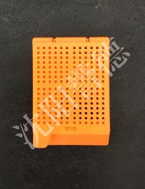 Китай Апельсин квадратных отверстий биопсии врезая кассеты, ткань врезая прессформы поставщик