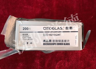 Китай Высокое прозрачное × 24мм потребляемых веществ гистологии, стеклянных вставок микроскопа и Коверслипс 24мм поставщик